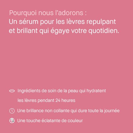 Sérum-huile teinté pour les lèvres extra repulpant